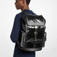 Cooper Medium Metallic Logo Debossed Backpack
