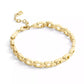 Gold Beveled Signature C Link Bracelet