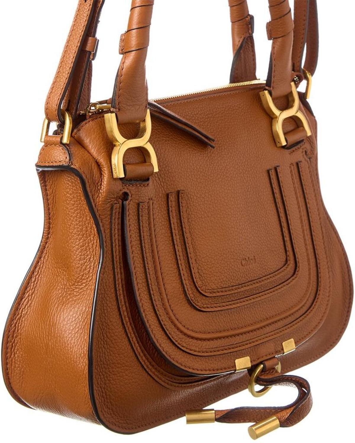Chloe Marcie Small Leather Satchel