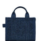 The Crystal Denim Small Tote Bag