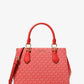Marilyn Medium Signature Logo Satchel