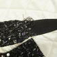 Chanel /offQuilted Satin And Tweed Sequins Mini Backpack