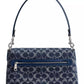 Tabby Medium Signature Denim Shoulder Bag
