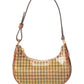 CELINE Ava Mini Tweed & Leather Hobo Bag