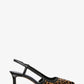 Alora Cheetah Print Calf Hair Slingback Pump