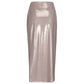 PINKO Beige Polyester Skirt