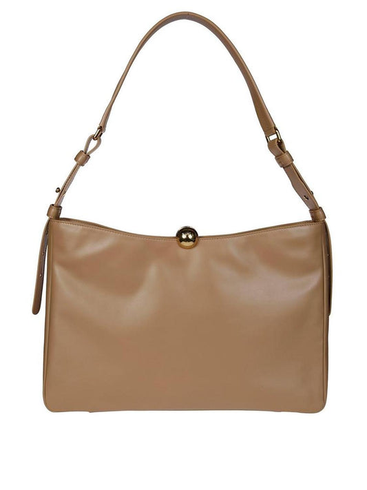 Furla Sfera Logo Debossed Medium Shoulder Bag