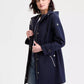 Women's Hooded Anorak Softshell Coat, P/XXS-XX