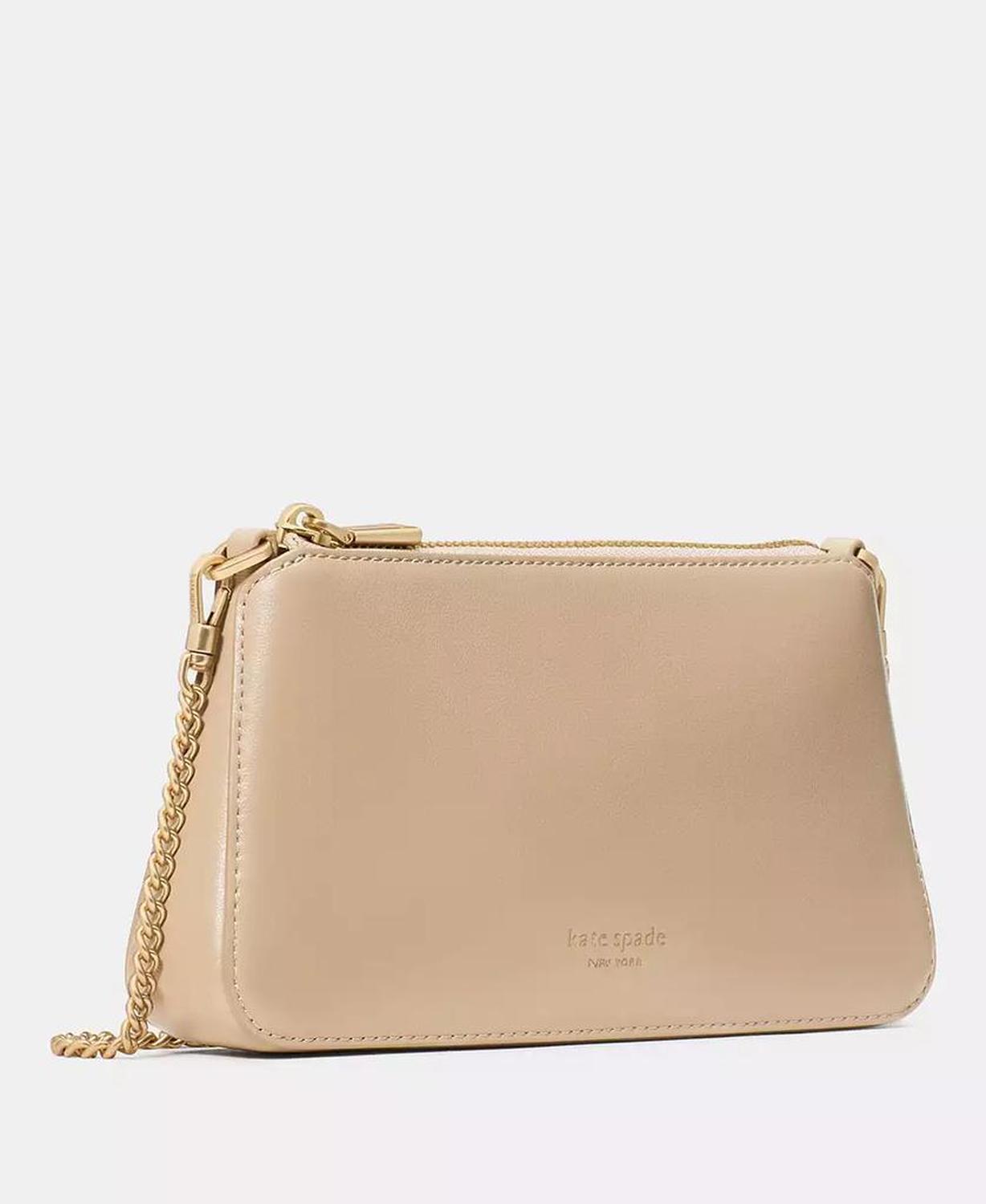 Grace Fine Grain Leather Pochette Shoulder Bag