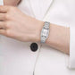 Women's Reese Silver Tone Stainless Steel Bracelet Watch, 20mm