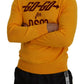 Dsquared² Orange Wool Long Sleeves Men Pullover Sweater