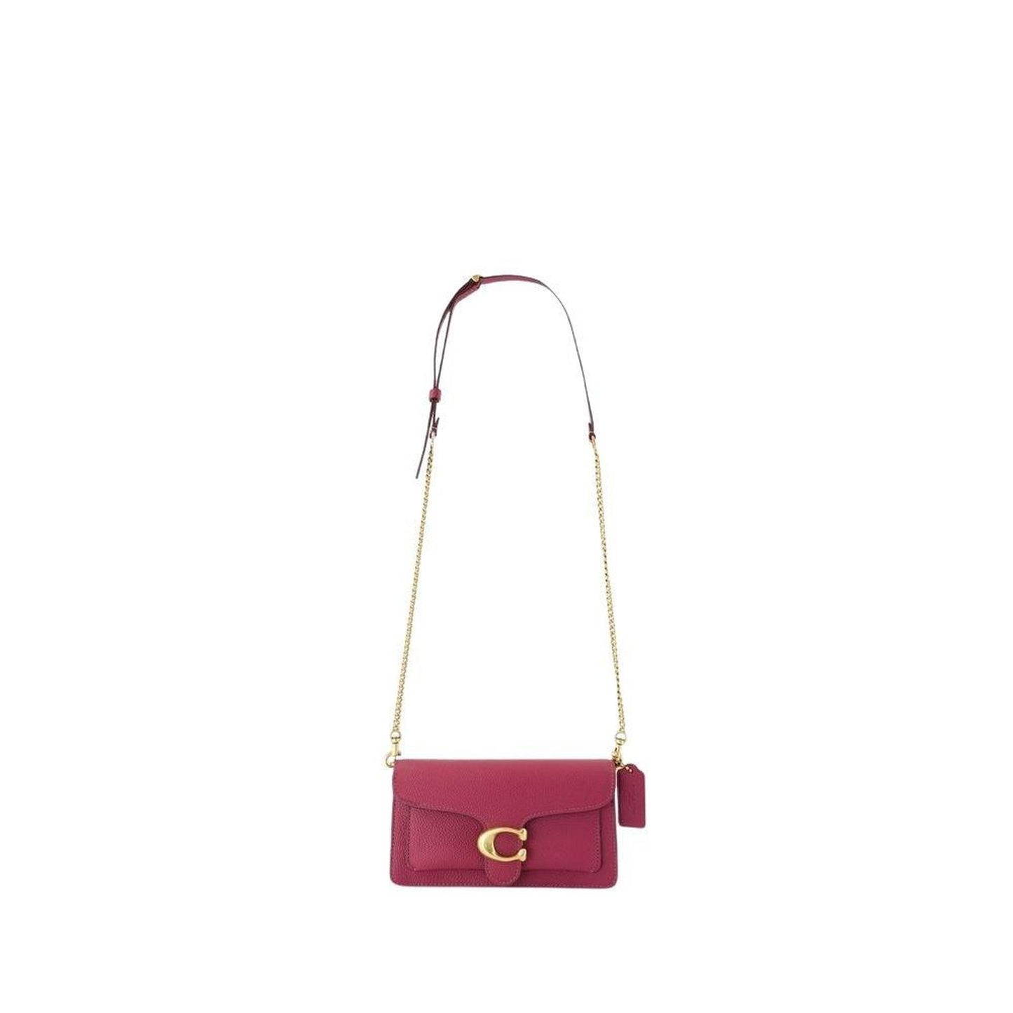 Tabby Crossbody - Leather - Pink