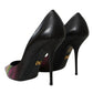 Dolce & Gabbana Multicolor Exotic Leather Heels Pumps Shoes
