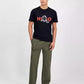 Men's Deyladec Short Sleeve Crewneck Logo Graphic T-Shirt