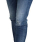 Dsquared² Blue Icon Low Waist Skinny Jennifer Denim Jeans