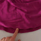 Dolce & Gabbana Sheath Mermaid Fuchsia Silk Stretch Gown Dress