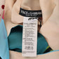 Dolce & Gabbana Silk Multicolor Patchwork Sheath Maxi Dress
