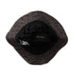 Dolce & Gabbana Black Gray Patterned Leather Bucket Hat
