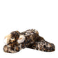 Dolce & Gabbana Brown Tiger Slippers Flats Sandals Shoes