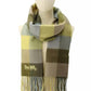 Women's Multicolored Check Muffler Scarf