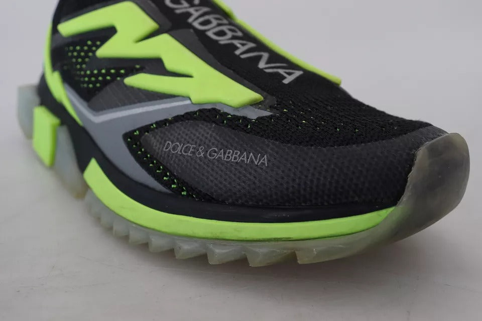 Sorrento Dolce And Gabbana Shoes Lime Green Dolce Gabbana Black