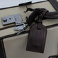 Dolce & Gabbana Brown Beige Leather Mens Travel Suitcase Luggage Bag