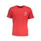 Bikkembergs Red Cotton T-Shirt