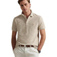 Custom Slim Fit Stretch Oxford Mesh Polo