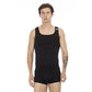 Bikkembergs Black Cotton Men Tank Top