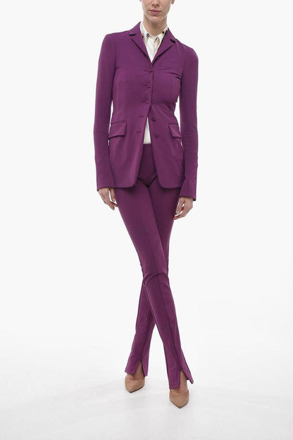 Stretch Fabric SPEZIE Blazer with Mocro Lapel