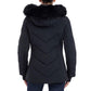 Women's Faux-Fur-Trim Hooded Puffer Coat, Created for Macy's