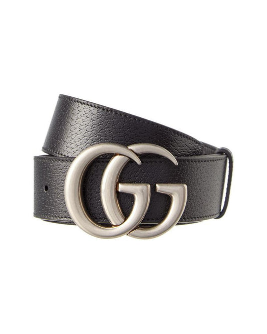 Gucci Double G Buckle Leather Belt