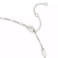 Two-Tone Signature Signet Rondelle Pendant Necklace