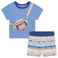 The Marc Jacobs Kids Logo Printed Two-Piece Tracksuit Set