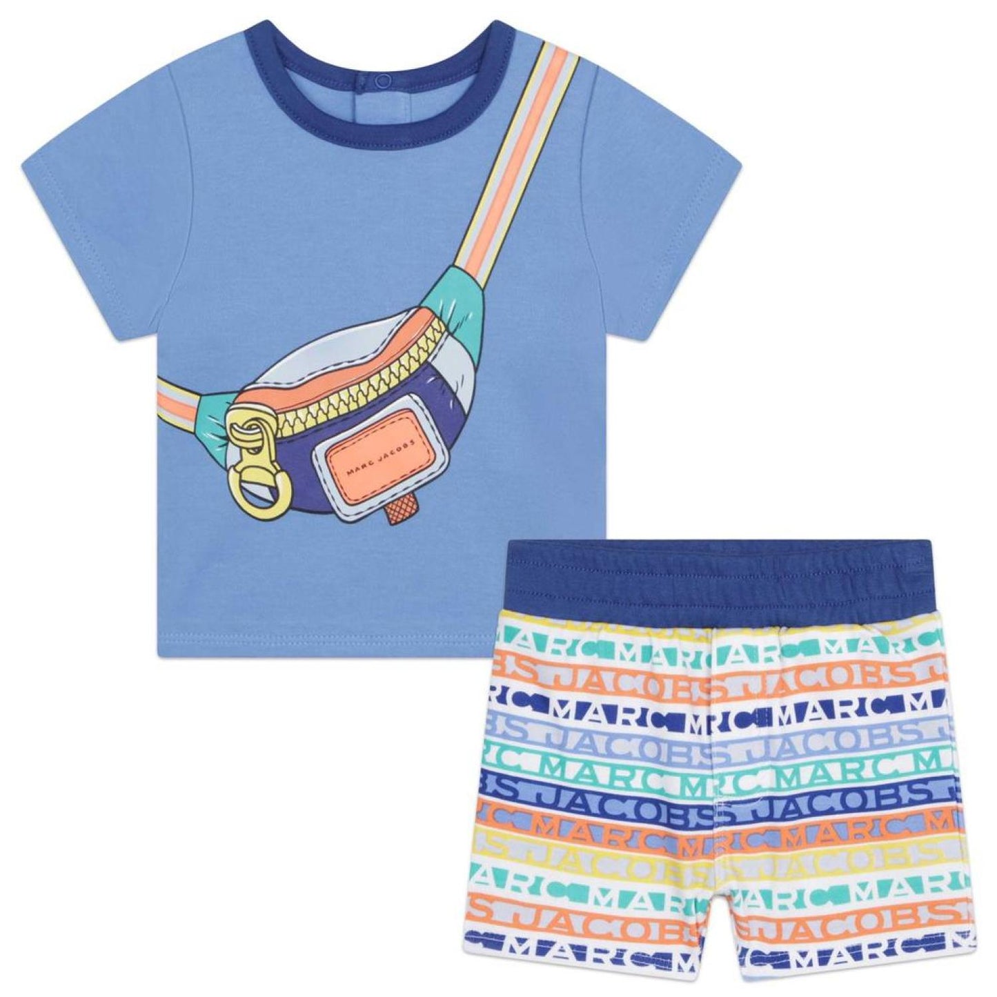 The Marc Jacobs Kids Logo Printed Two-Piece Tracksuit Set