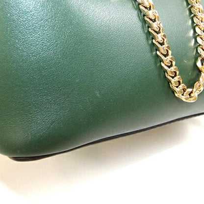 Leather Handbag Shoulder Bag (Pre-Owned)