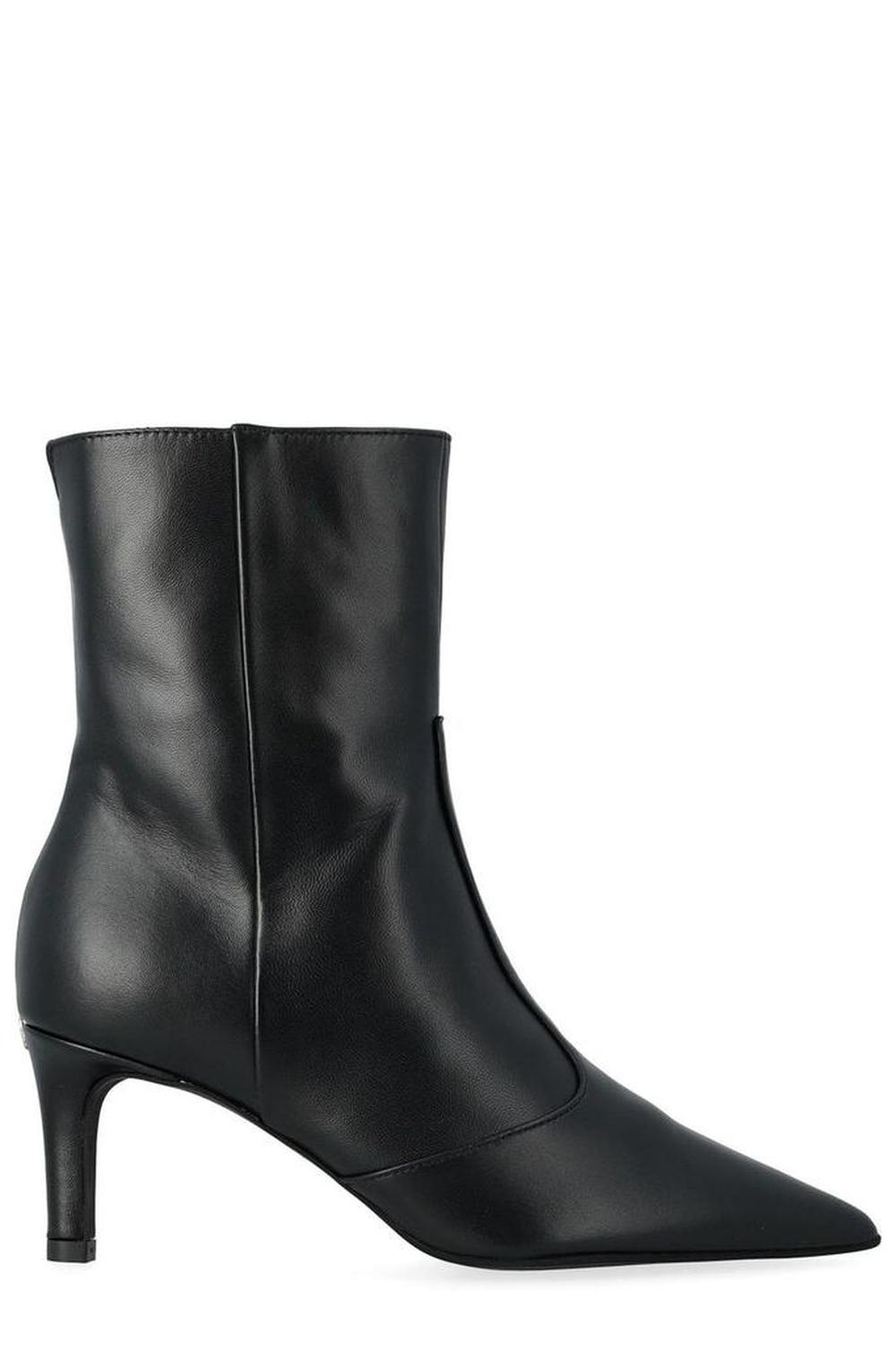 Furla Essential Pointed-Toe Ankle Boots