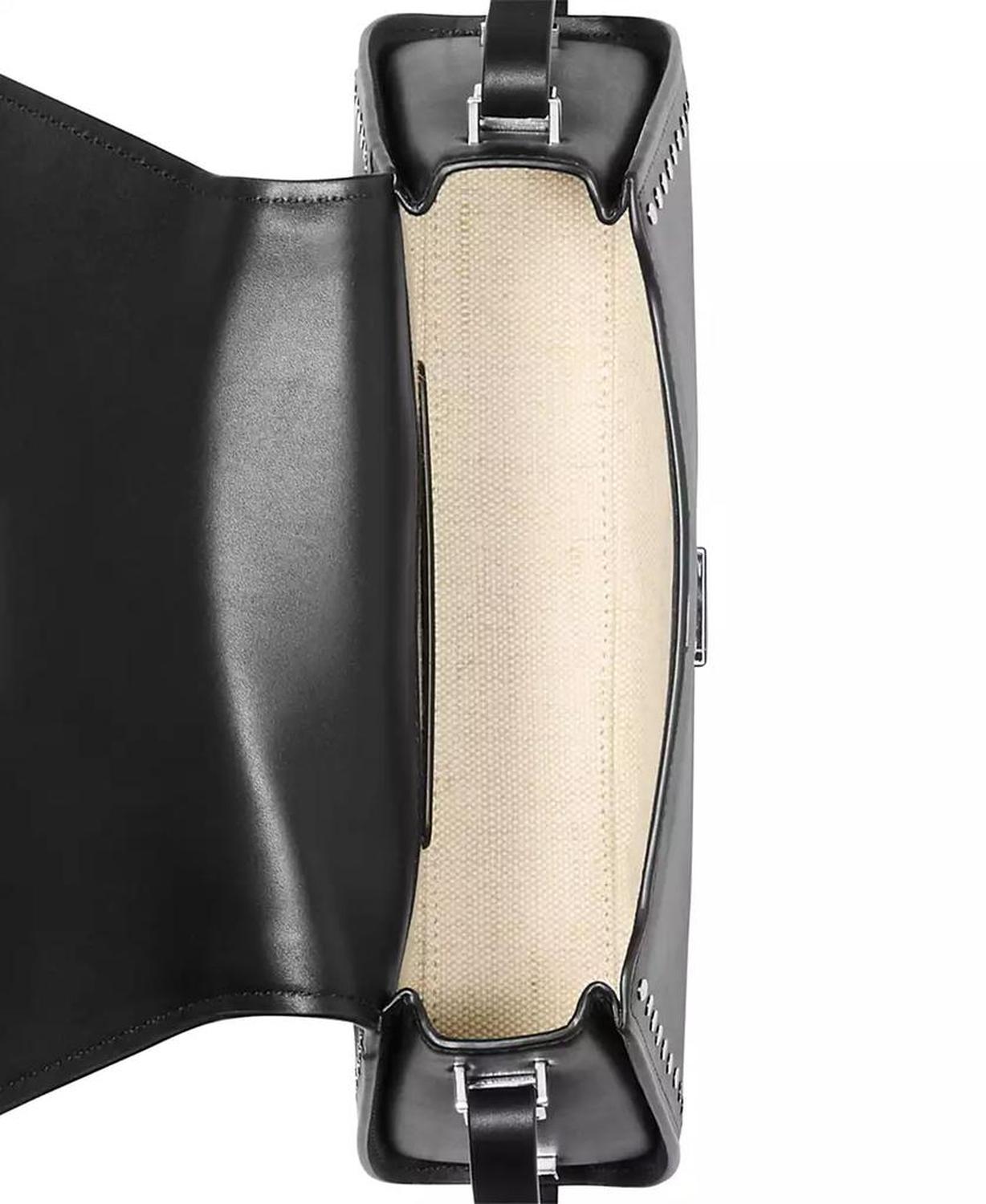 Ludlow Small Leather Convertible Shoulder Bag