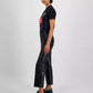 Women's Croc-Embossed Faux-Leather Ankle Pants