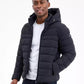 Men's Dressy Hooded Stretch Packable Jacket