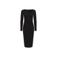 PINKO Black Viscose Dress