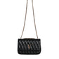 Versace Black Mini Nappa Leather Crossbody Shoulder Bag