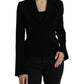 Dolce & Gabbana Elegant Black Designer Blazer for Women