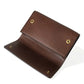 Dolce & Gabbana Chic Brown Leather Shoulder Bag with Gold Detailing