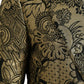 Dolce & Gabbana Gold SICILIA Jacquard Single Breasted Coat Blazer
