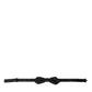 Dolce & Gabbana Black Silk Adjustable Neck Men Bow Tie