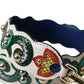 Dolce & Gabbana White Leather Handbag Belt Accessory Shoulder Strap