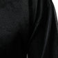Dolce & Gabbana Black Polyester Pullover Sweatshirt Sweater