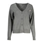 Guess Jeans Gray Polyester Sweater