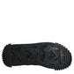 Dolce & Gabbana Black Logo Lace Up Low Top NS1 Sneakers Shoes